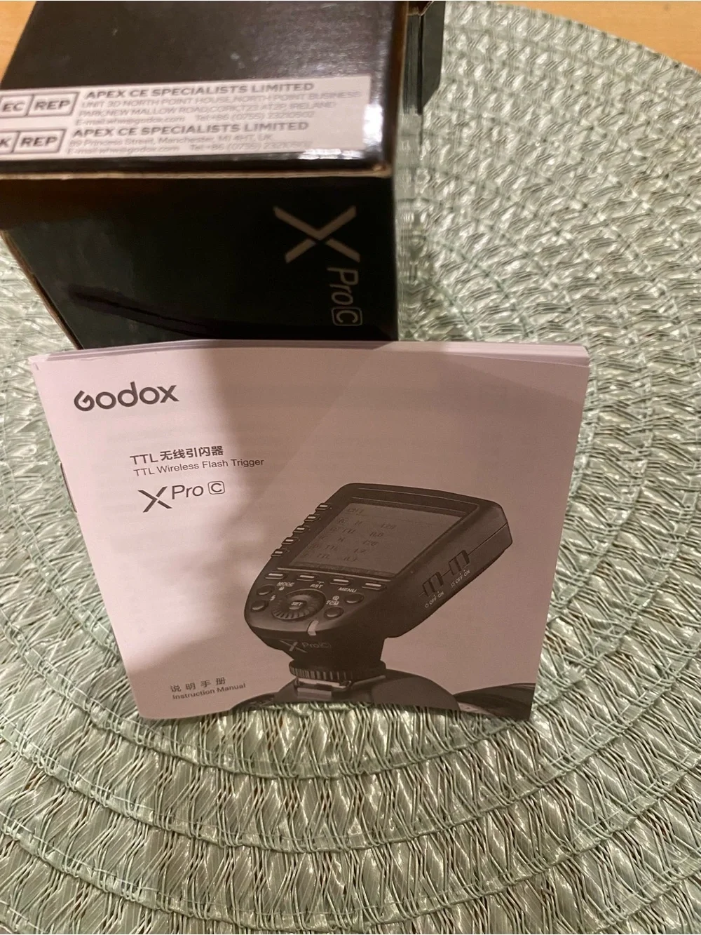 Godox XProC TTL Wireless Flash Trigger for Canon - NIB New In Box